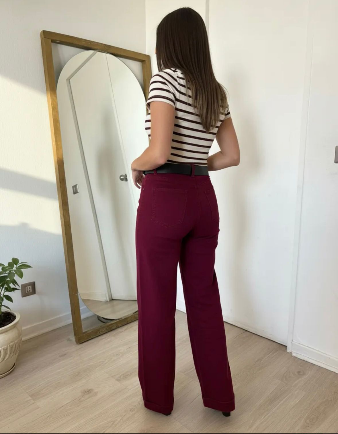 Pantalon Palazzo Burdeo